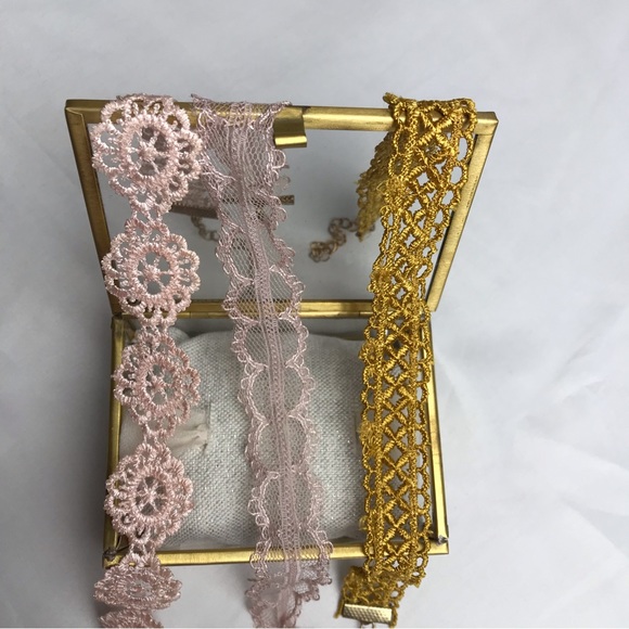 Lace chokers necklace 💛 NEW - Picture 2 of 5